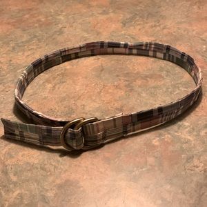 S-M j Crew Cotton D ring Belt